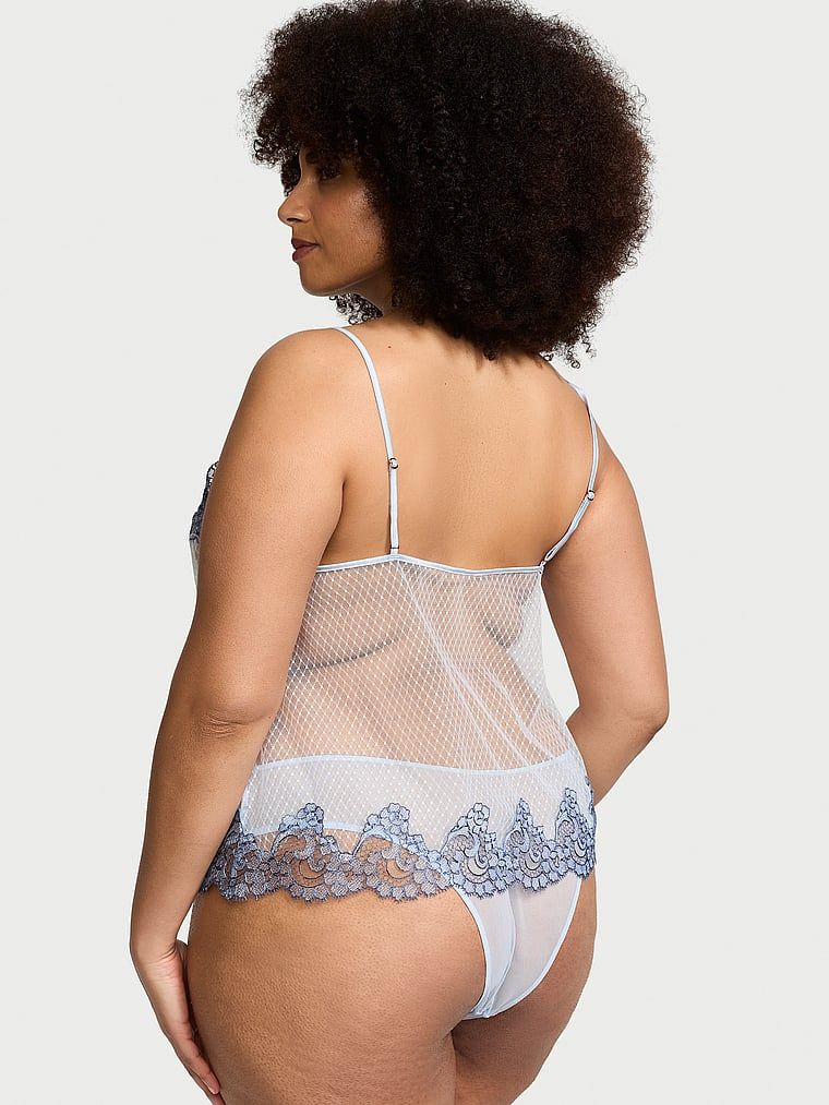 Victoria's Secret Koszulka na ramiączkach Boho Floral Embroidery