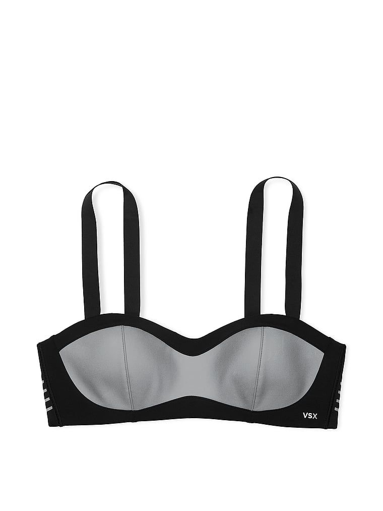 VSX Biustonosz sportowy z lekkim wsparciem VSX Glow Reflective