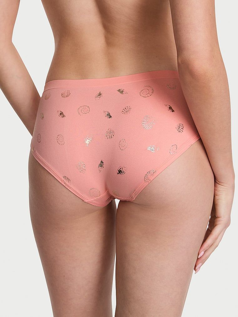 Majtki bezszwowe Seamless Hiphugger. Produkt jest wzorzysty i pochodzi z kolekcji Seamless. 