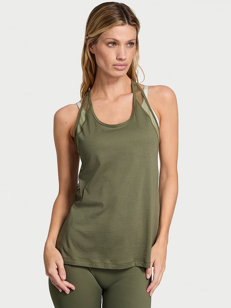 VSX Top sportowy bawełniany VSX Pima Racerback