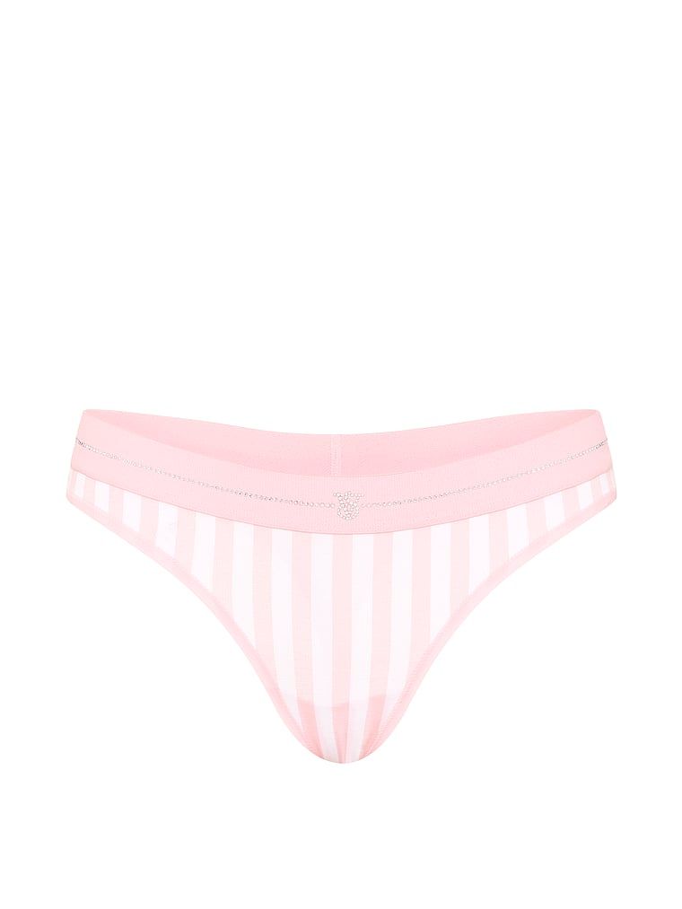 Stringi bawełniane Shine Logo. Produkt ma kolor wzorzysty i pochodzi z kolekcji Cotton. 