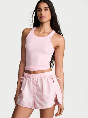 Victoria's Secret Szorty od piżamy bawełniane Mix & Match Heritage