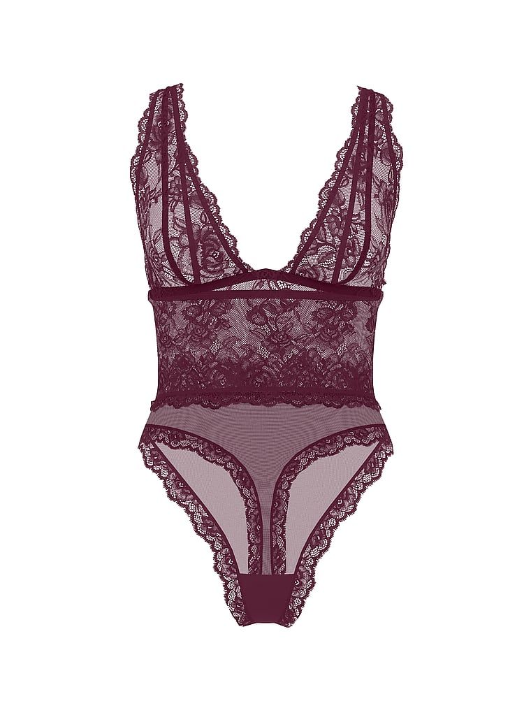 Very Sexy Body z siateczki Sheer Rose