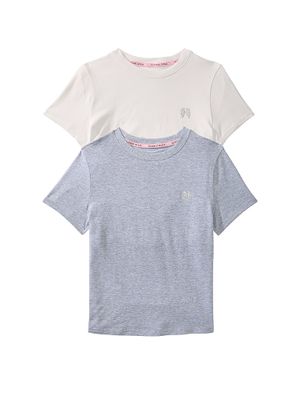 Angel Essentials Zestaw t-shirtów z bawełny - 2 sztuki