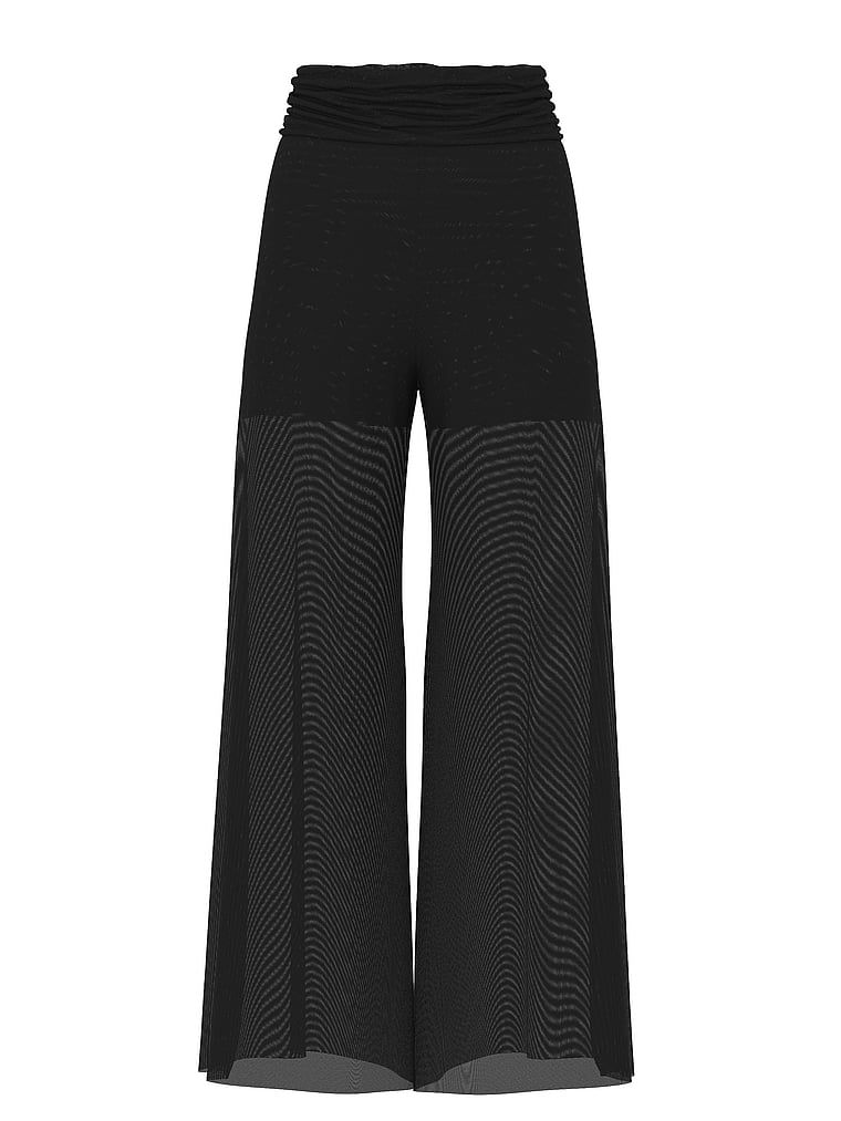 Spodnie na plażę Beachwear. Produkt ma kolor czarny i pochodzi z kolekcji Victoria's Secret Swim. 