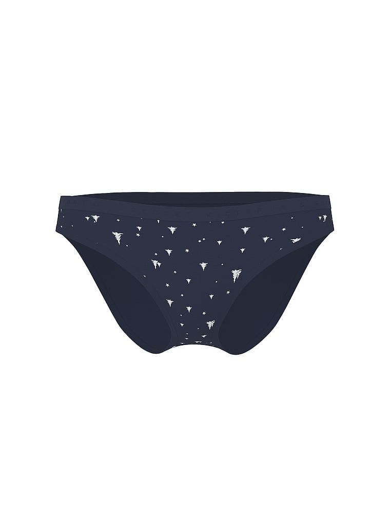 Majtki bawełniane Bikini. Produkt jest wzorzysty i pochodzi z kolekcji Victoria's Secret. 