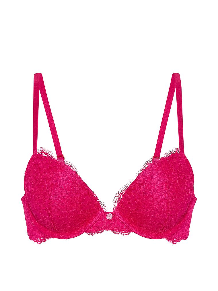Biustonosz push-up Dream Angels. Produkt ma kolor różowy i pochodzi z kolekcji Dream Angels. 