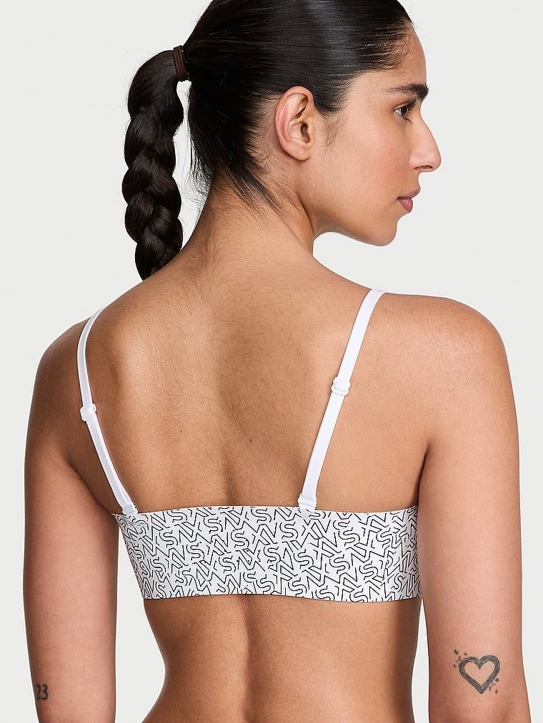 Biustonosz sportowy balkonetka VSX Featherweight. Produkt jest wzorzysty i pochodzi z kolekcji VSX. 