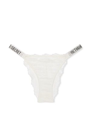 Very Sexy Majtki brazyliany z błyszczącymi paskami Shine Strap Brazilian
