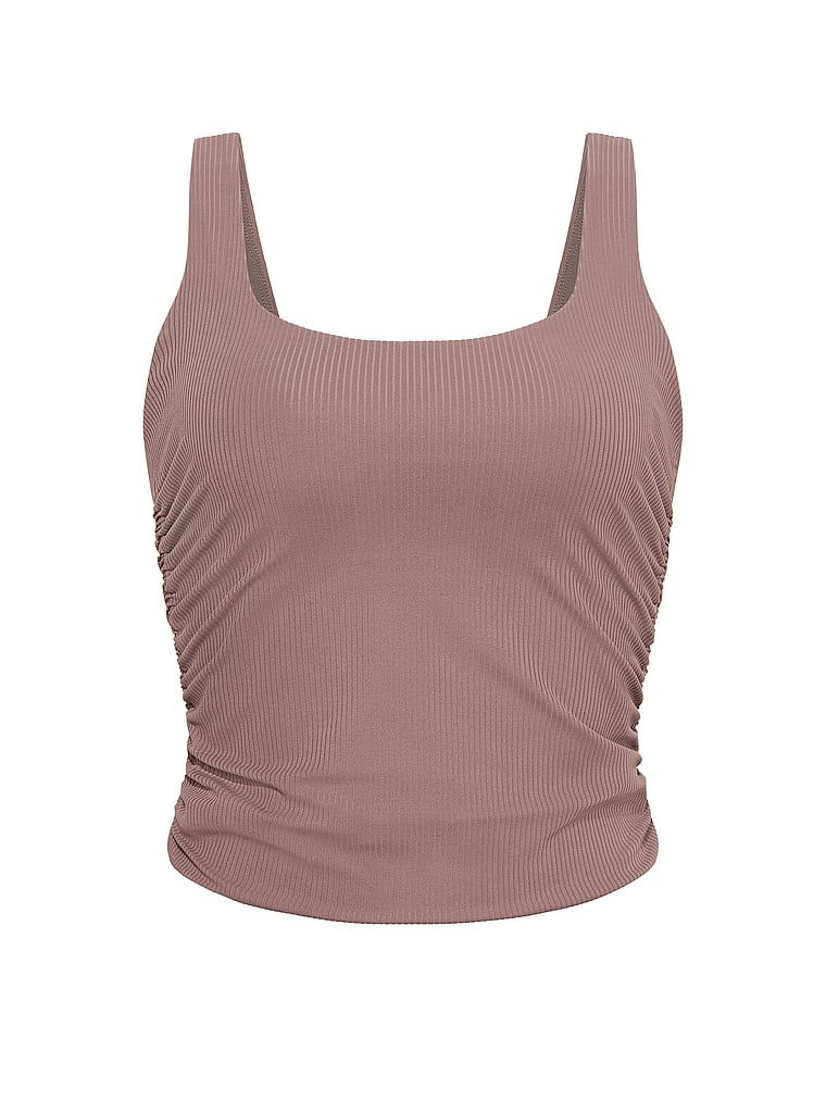 Top prążkowany VSX Elevate. Produkt ma kolor szary i pochodzi z kolekcji VSX. 