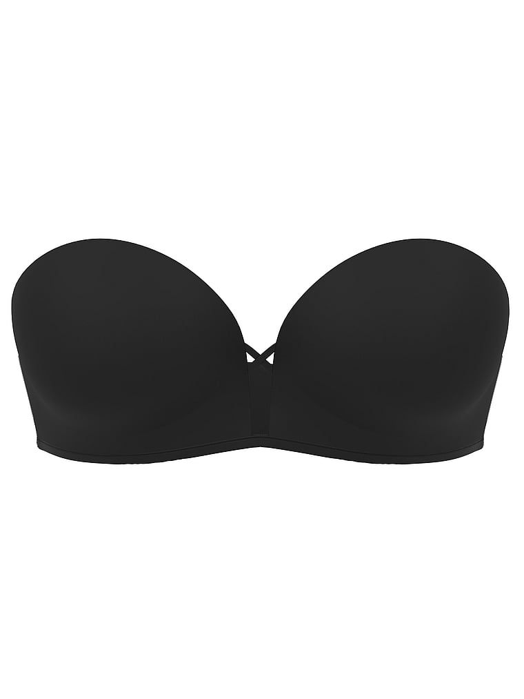 Biustonosz push-up bez ramiączek powiększający o 2 rozmiary Bombshell. Produkt ma kolor czarny i pochodzi z kolekcji Very Sexy. 