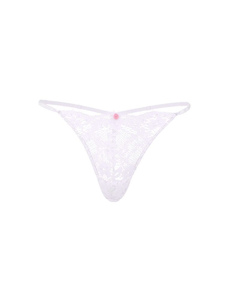 Stringi koronkowe Twinkle Strap. Produkt ma kolor purpurowy i pochodzi z kolekcji Dream Angels. 