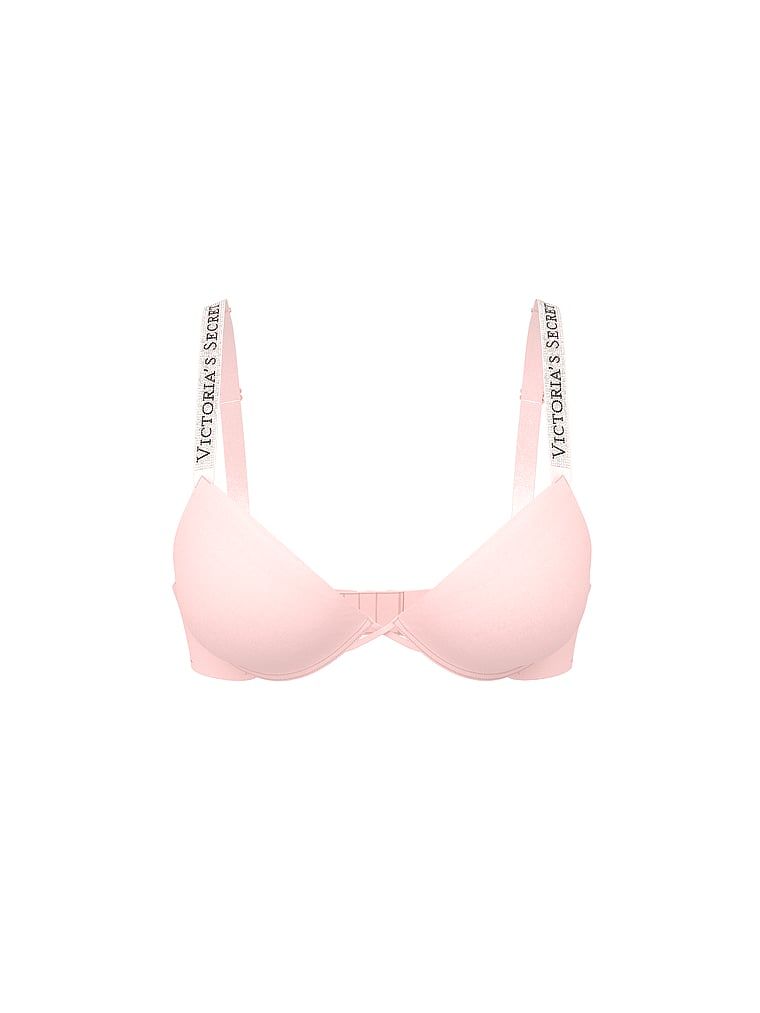 Biustonosz push-up powiększający o 2 rozmiary Bombshell Shine Strap. Produkt ma kolor różowy i pochodzi z kolekcji Very Sexy. 