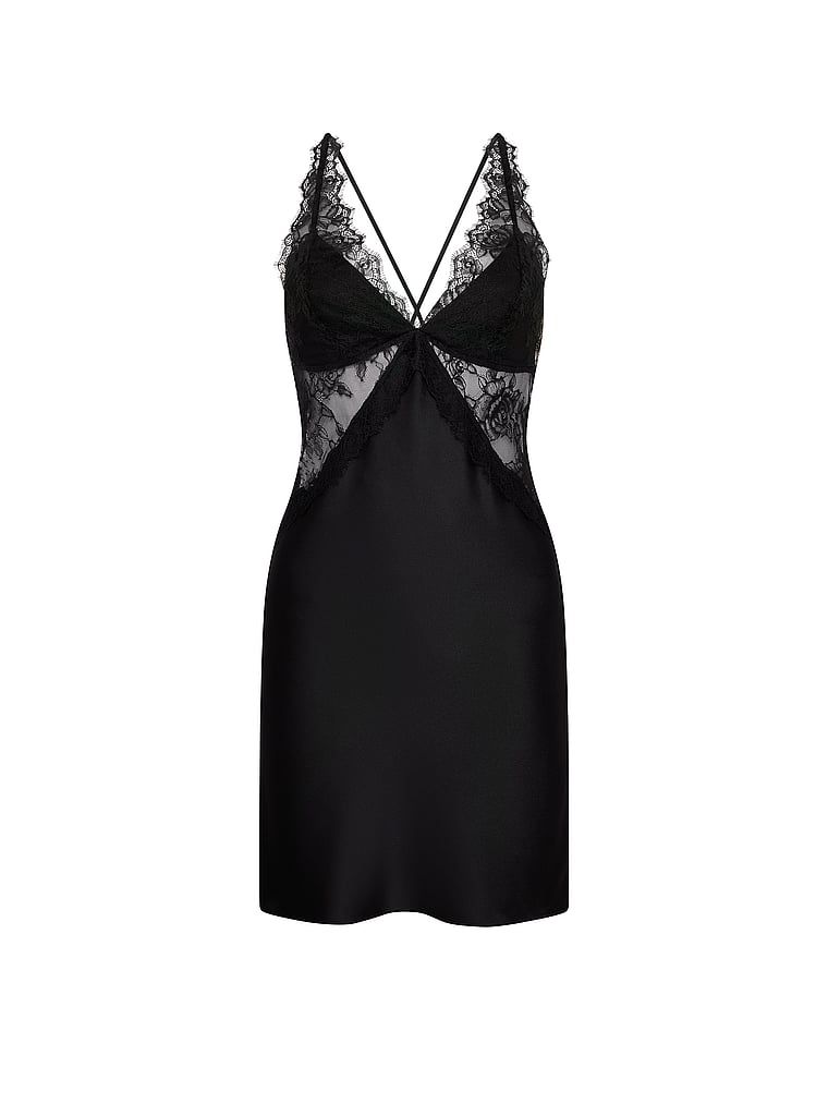 Very Sexy Koszulka nocna satynowa mini