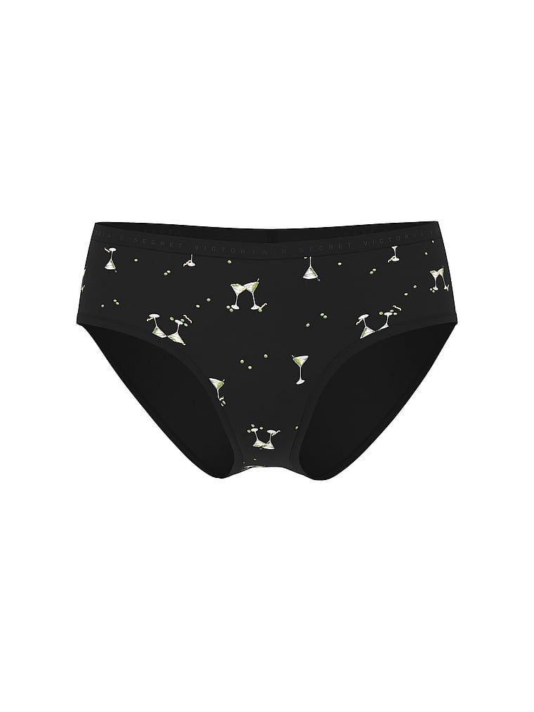Majtki bawełniane Hiphugger. Produkt jest wzorzysty i pochodzi z kolekcji Victoria's Secret. 