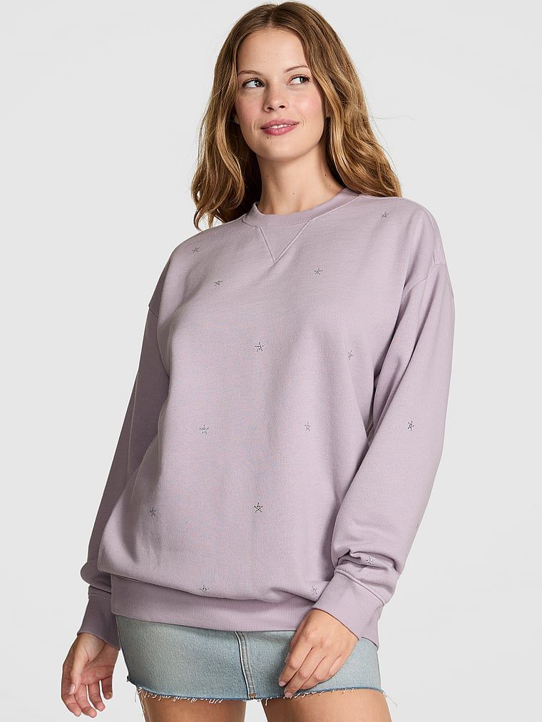 Bluza oversize Ivy Fleece Crew