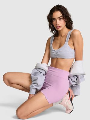 PINK Miękkie szorty rowerowe bezszwowe