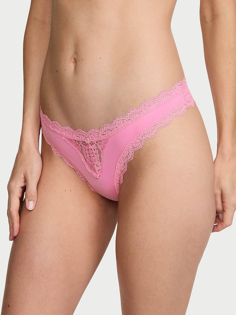 Dream Angels Stringi z koronką Lace Trim