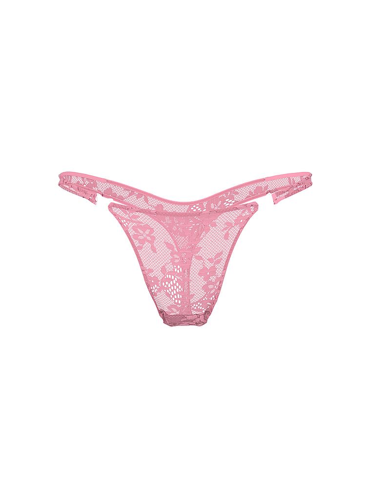 Stringi koronkowe Twinkle Butterfly. Produkt ma kolor różowy i pochodzi z kolekcji Dream Angels. 