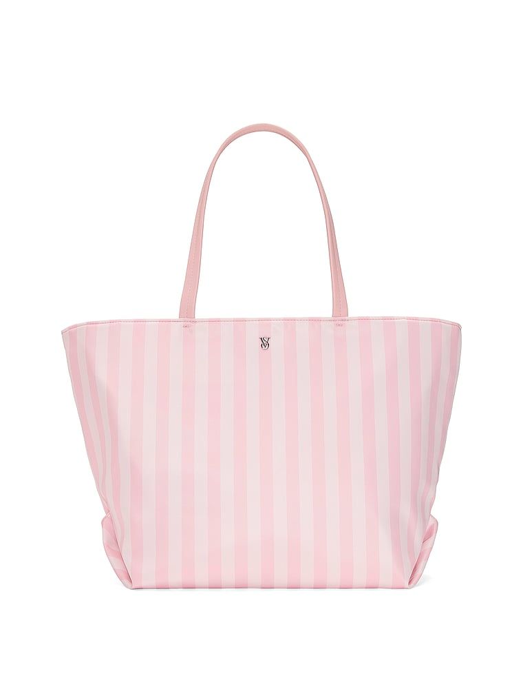 Heritage Stripe Torba tote zapinana na zamek
