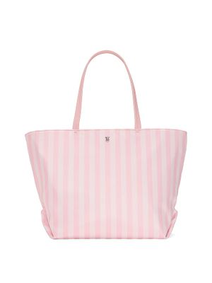 Heritage Stripe Torba tote zapinana na zamek