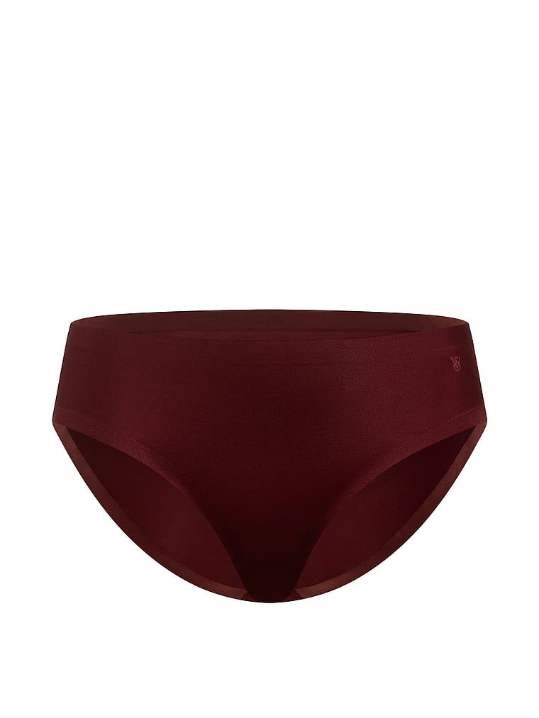 Majtki ze średnim stanem No-Show Bikini. Produkt ma kolor brązowy i pochodzi z kolekcji No-Show. 