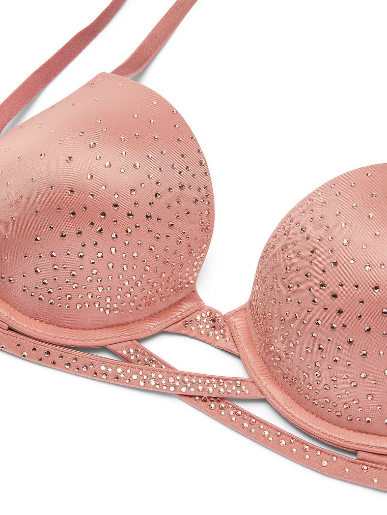 Very Sexy Biustonosz push-up z kryształkami Sparkle Crystal Shine Cradle