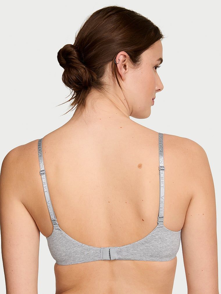 T-shirt Biustonosz push-up bawełniany Logo Hardware Perfect Shape
