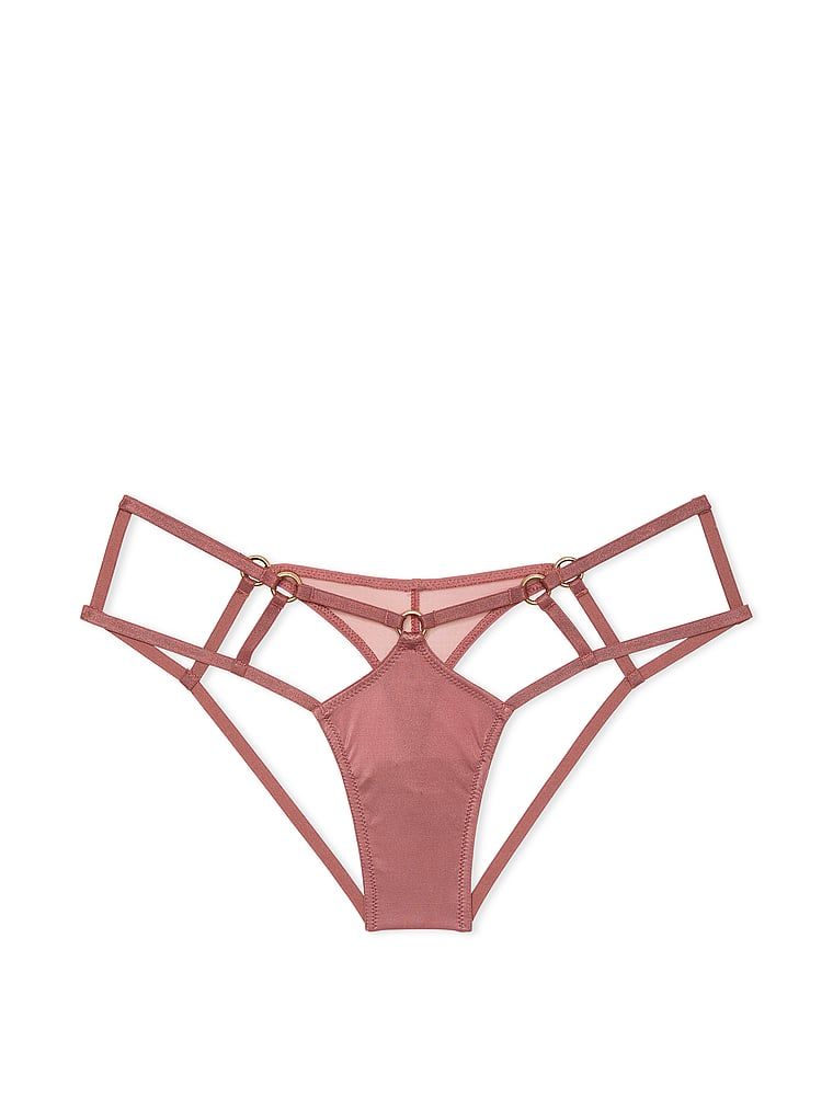 Majtki z otwartym tyłem Strappy Hardware Cheeky. Produkt ma kolor różowy i pochodzi z kolekcji Very Sexy. 