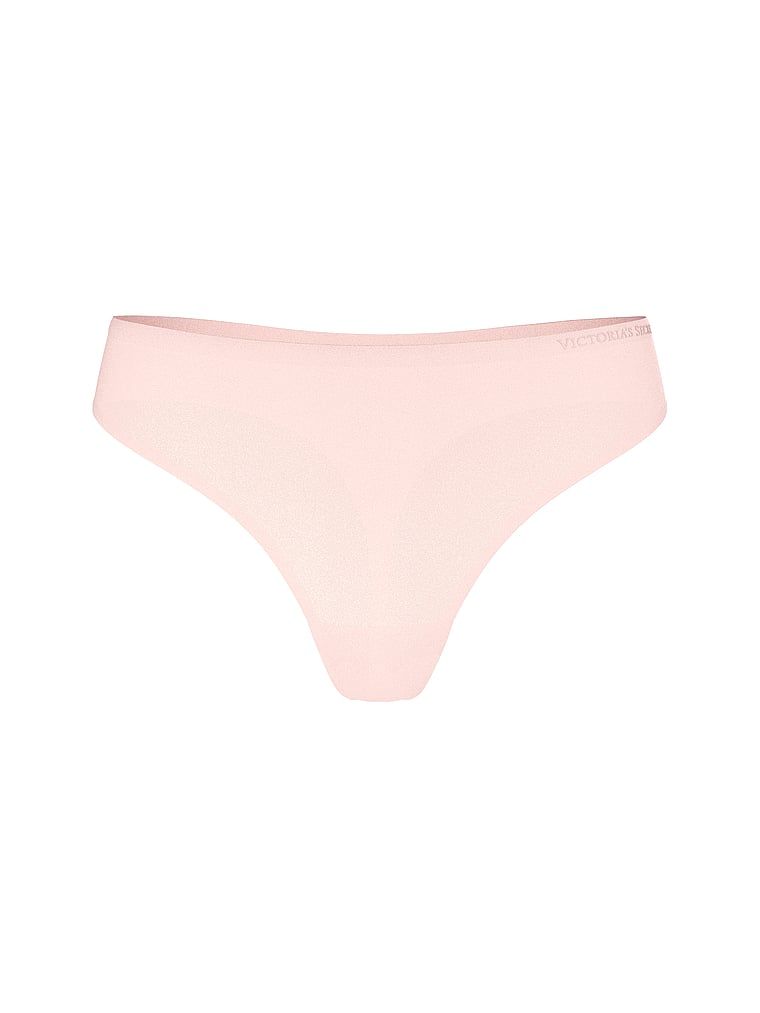 Stringi z mikrofibry Flex. Produkt ma kolor różowy i pochodzi z kolekcji Body by Victoria. 