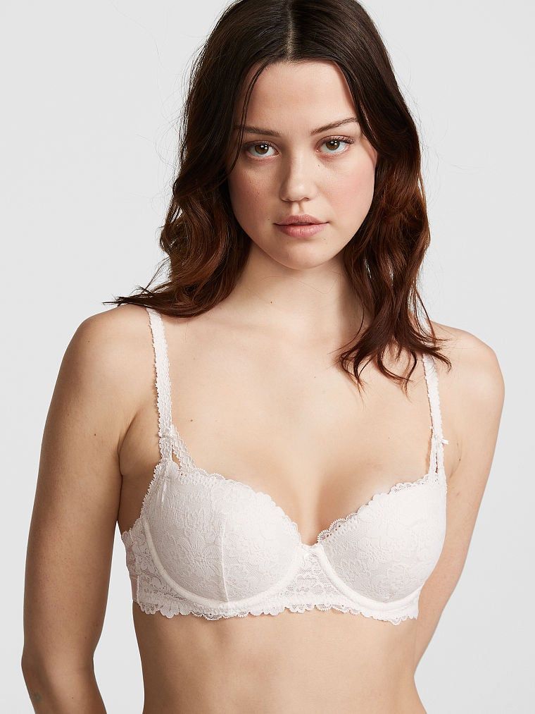 PINK Biustonosz balkonetka z push-upem Wink