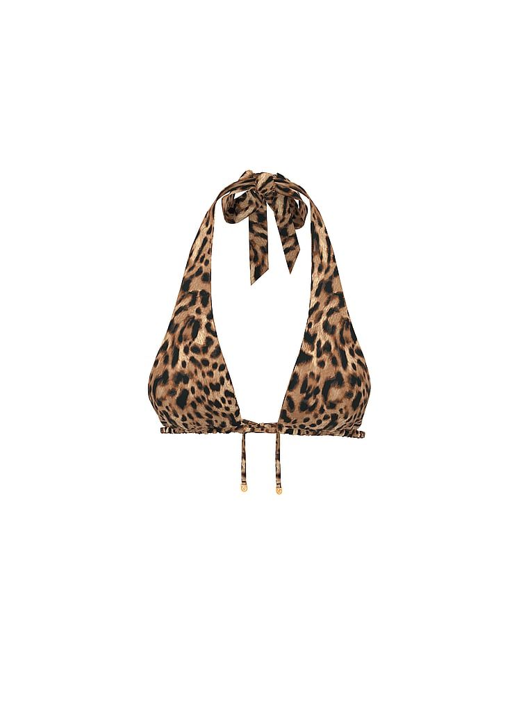 Góra od bikini wielofunkcyjna Essential Multiway. Produkt jest wzorzysty i pochodzi z kolekcji Victoria's Secret Swim. 