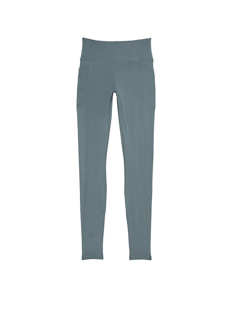 Legginsy z kieszeniami Essential Pocket. Produkt ma kolor szary i pochodzi z kolekcji VSX. 
