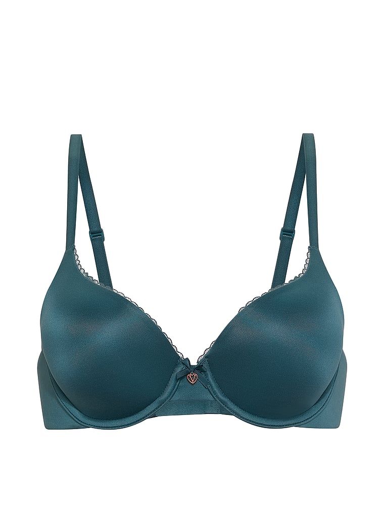 Biustonosz push-up Perfect Shape Smooth. Produkt ma kolor niebieski i pochodzi z kolekcji Body by Victoria. 