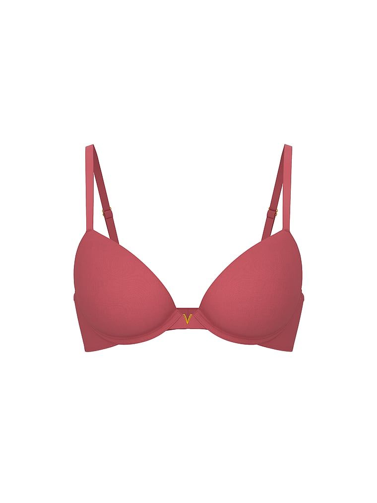 Biustonosz push-up Smooth. Produkt ma kolor różowy i pochodzi z kolekcji Love Cloud. 