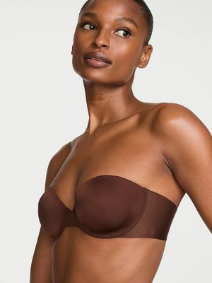 Invisible by Victoria's Secret Biustonosz lekko usztywniany bez ramiączek Strapless