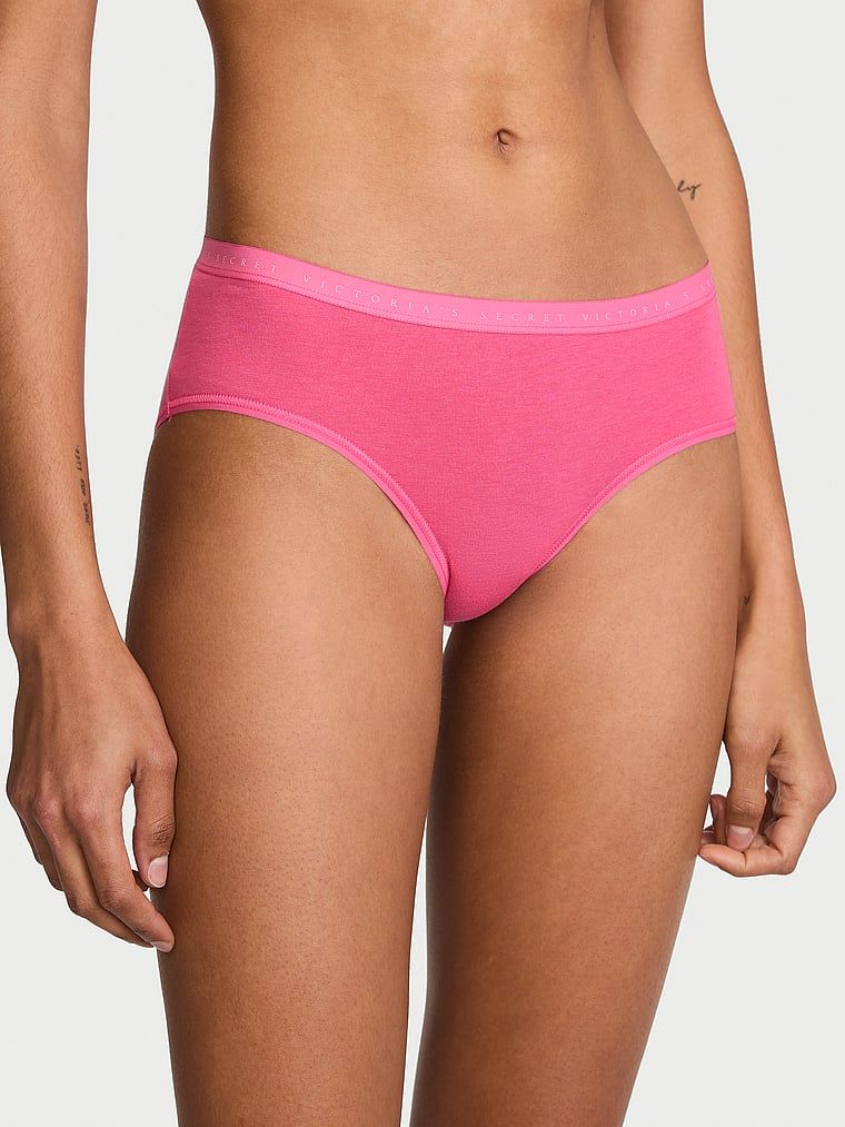 Victoria's Secret Majtki bawełniane Hiphugger