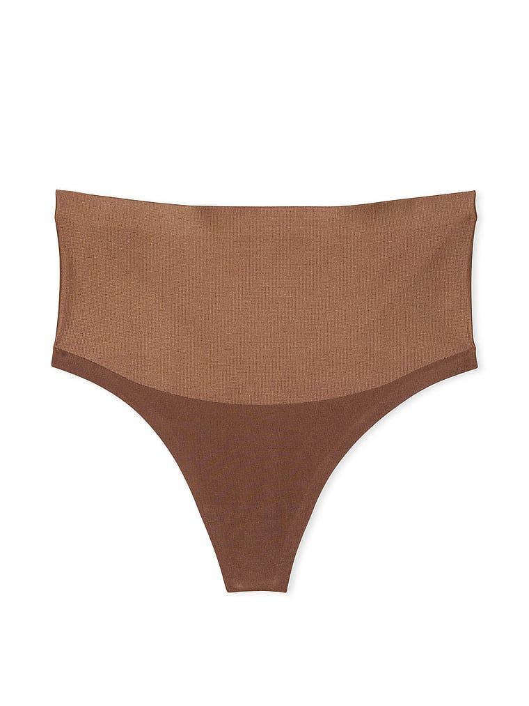 Stringi modelujące z wysokim stanem Smoothing Shimmer. Produkt ma kolor brązowy i pochodzi z kolekcji Body by Victoria. 