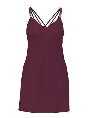 Very Sexy Koszulka nocna satynowa z błyszczącymi ramiączkami Scattered Shine Strap Slip