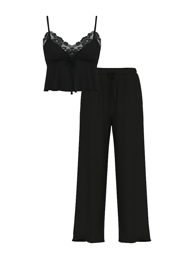 Victoria's Secret Zestaw z modalu do spania - top i spodnie