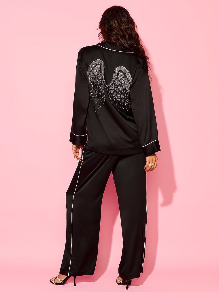 Victoria's Secret Piżama satynowa długa Fashion Show 2026