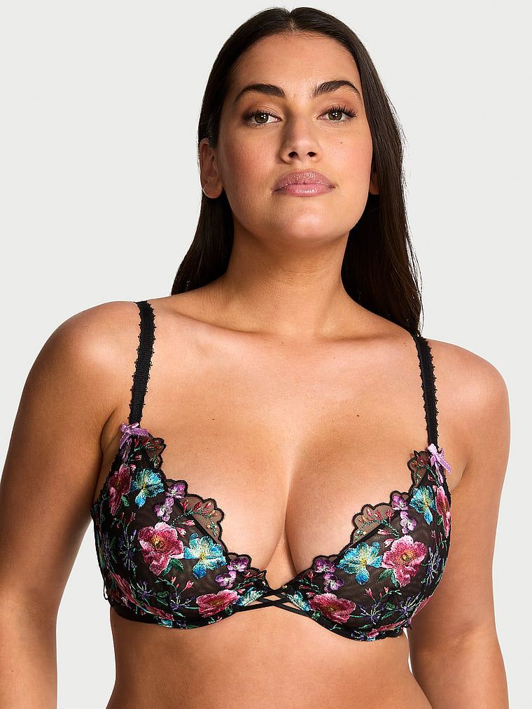 Very Sexy Biustonosz nieusztywniany Dark Blossom Demi