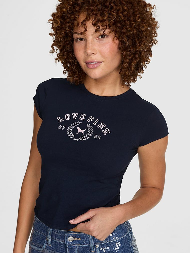 Bawełniana koszulka baby tee