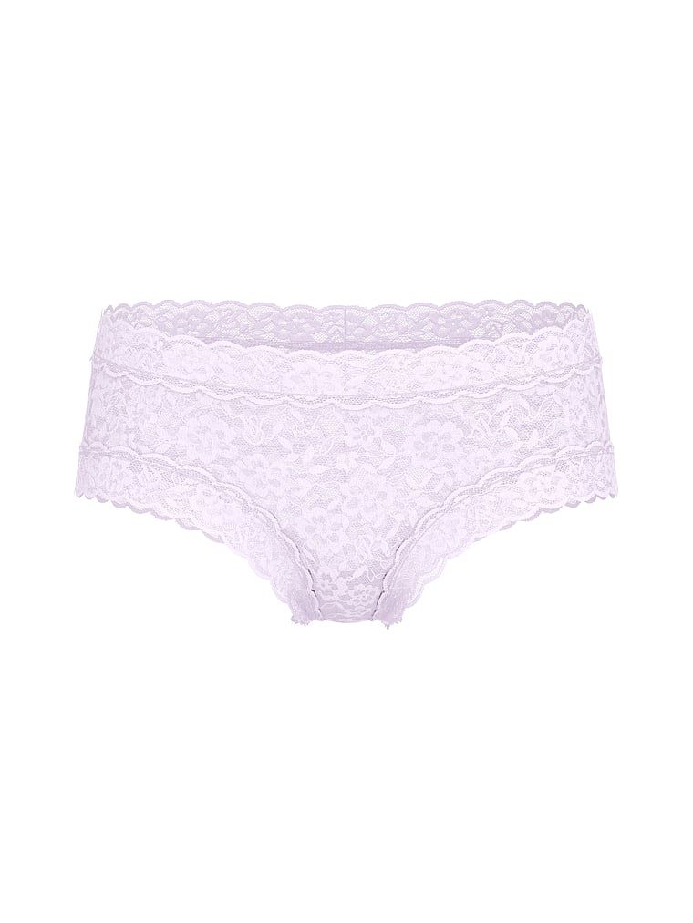 Majtki koronkowe Blossom Cheeky. Produkt ma kolor purpurowy i pochodzi z kolekcji Lacie. 