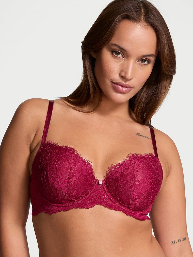 Dream Angels Biustonosz lekko usztywniany koronkowy Classic Demi