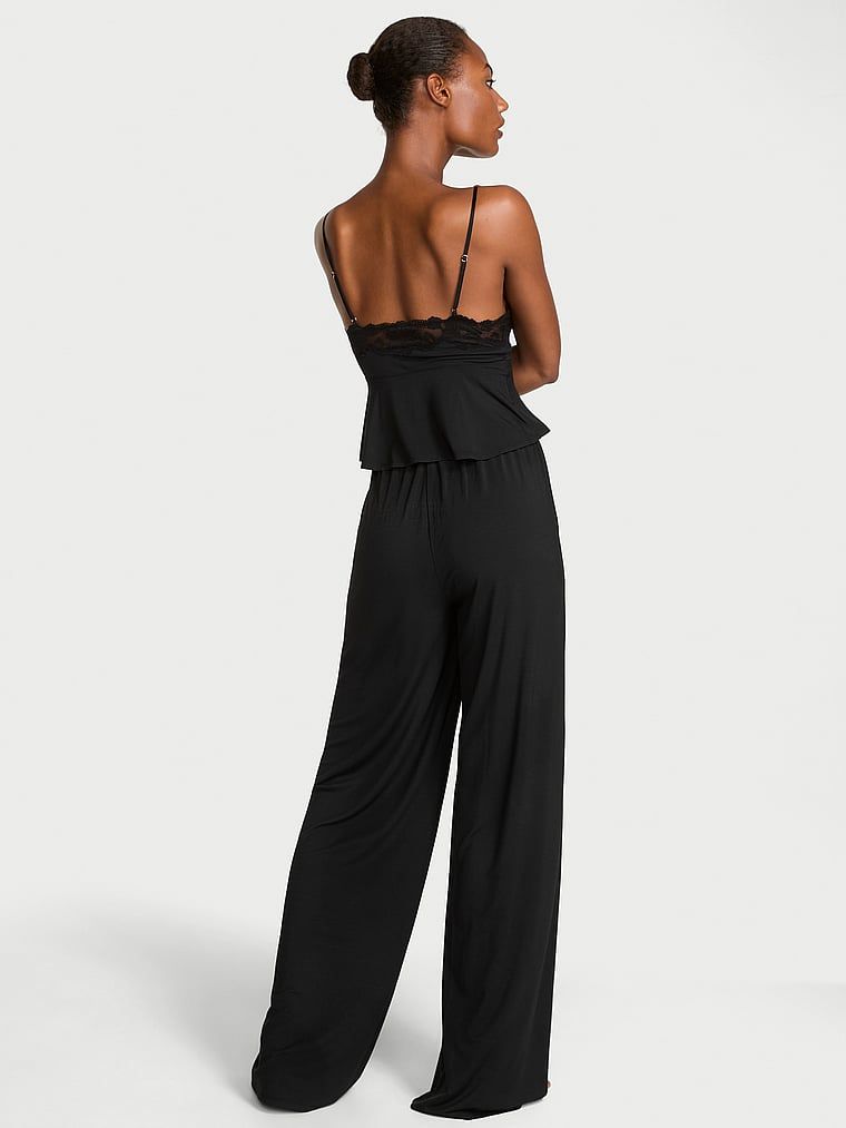 Victoria's Secret Zestaw z modalu do spania - top i spodnie