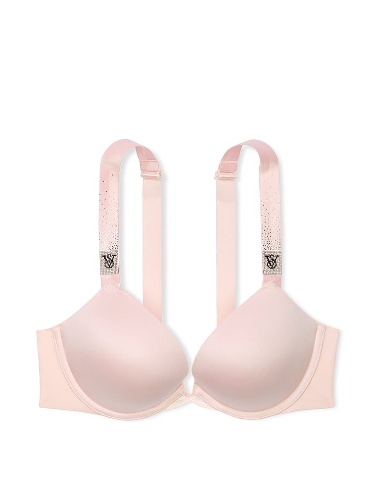 Very Sexy Biustonosz push-up powiększający o 2 rozmiary Bombshell Scattered Shine Strap