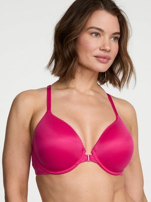 Body by Victoria Biustonosz lekko uszytywniany zapinany z przodu z mocno zabudowanymi miseczkami Racerback