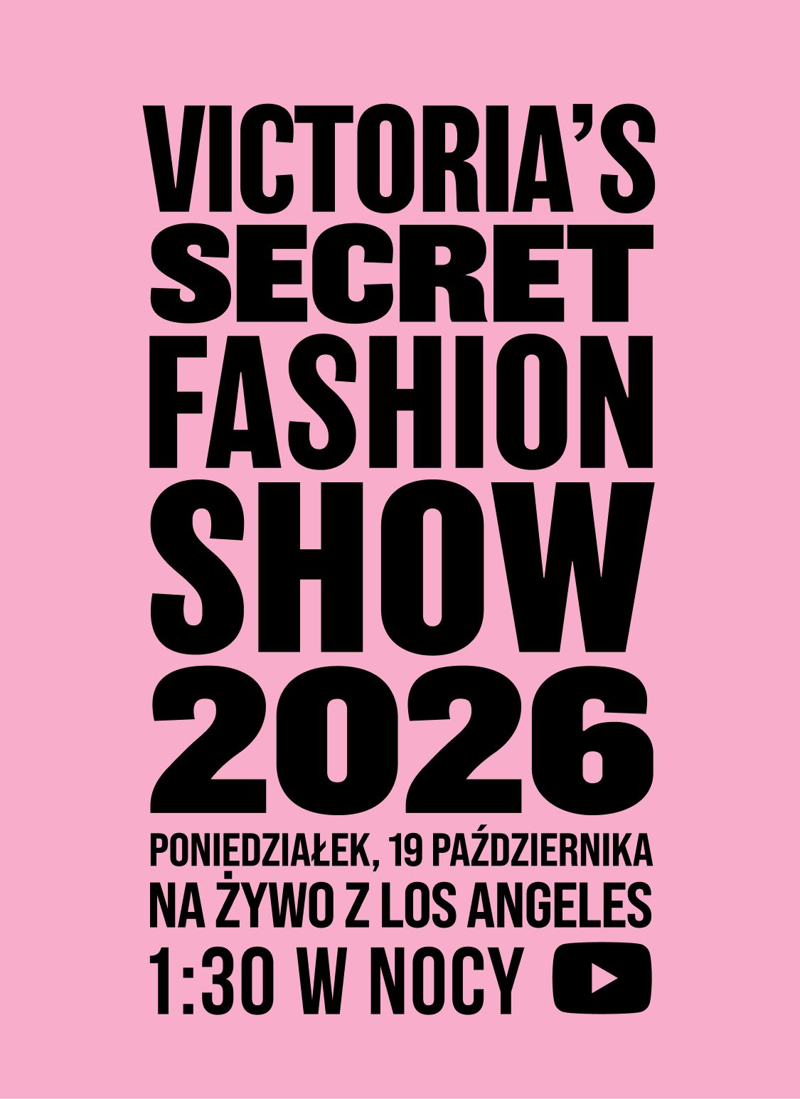 VS PL Fashion Show 2026 informacje VS PL Fashion Show 2026 informacje