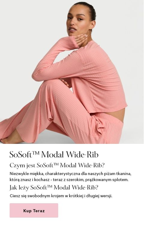 Modelka w piżamie